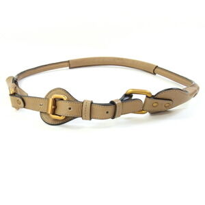 Chlo Chloe Belt 6ECE06 6E422 Light Brown Leather